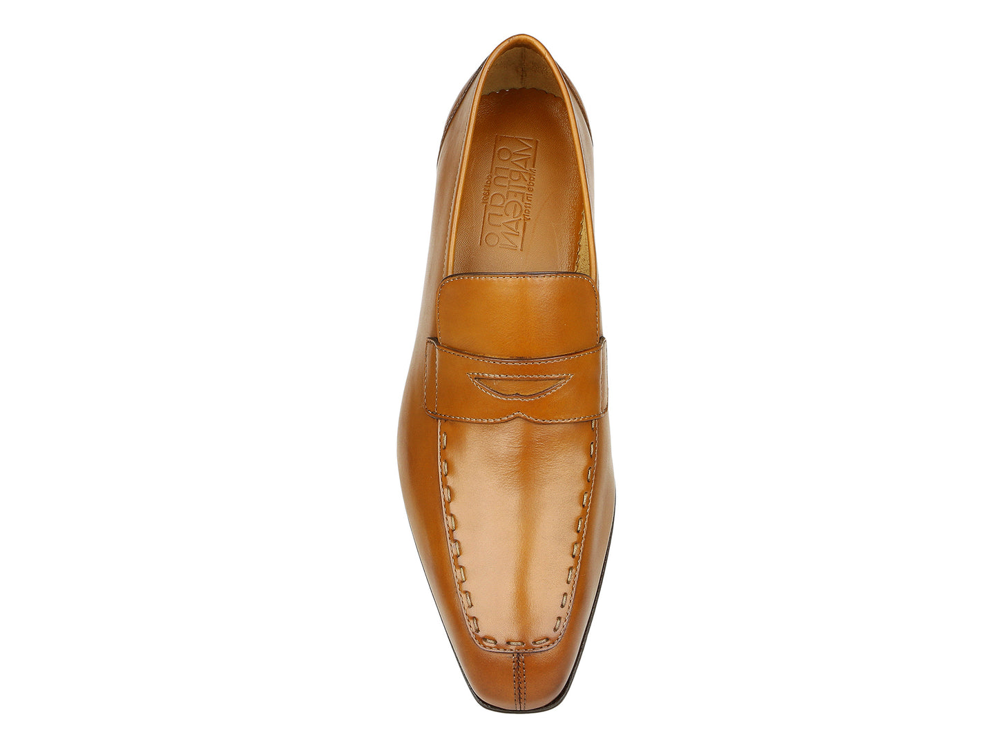Penny Loafer with hand sewing details on plug