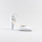ANKLE STRAP PENNY 70mm NAPPA BIANCA