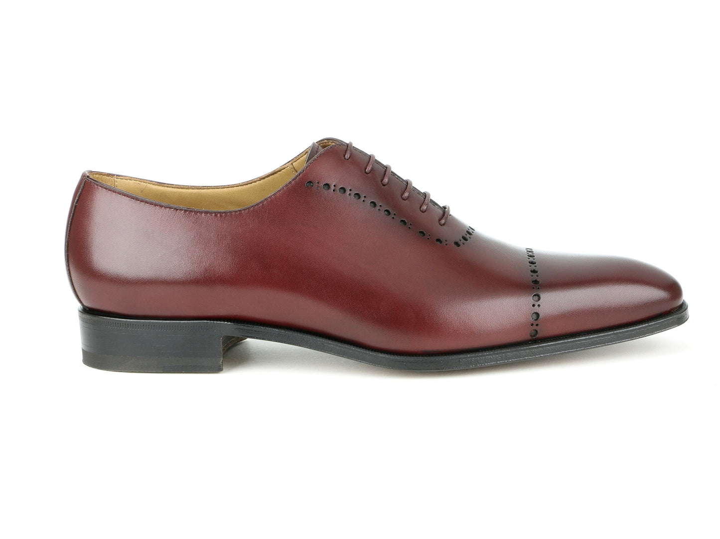 GIORGIO - Leather Oxford punch holed